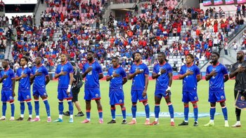 O Haiti retorna à Copa do Mundo depois de mais de 50 anos. - Crédito: AFP