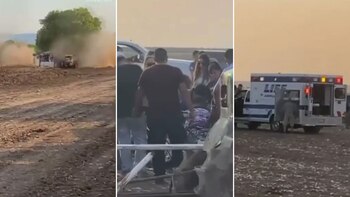 Hubo ocho heridos que tuvieron