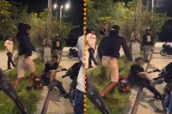 El adulto golpeó a su