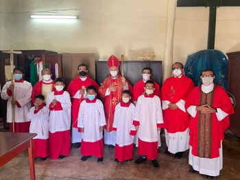 El paso del Papa León