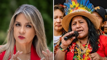 Aida Quilcué ‘desarmó’ a Vicky Dávila al aceptar hacer un mural por las víctimas de las Farc: “Hay que investigar un poco más, señora”