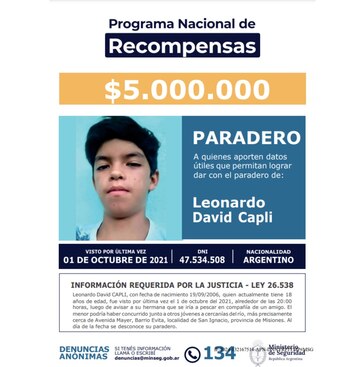 La recompensa del Ministerio de