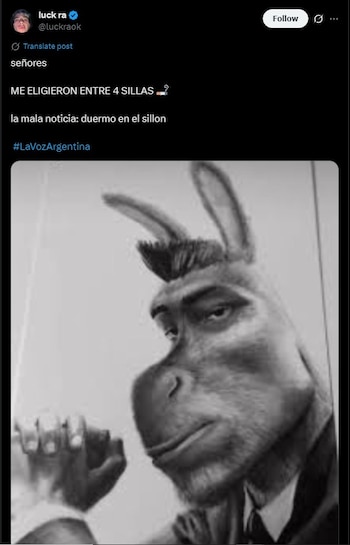 "Duermo en el sillón", la