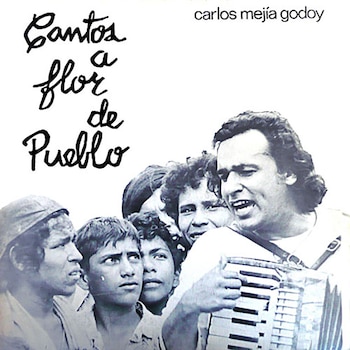 Portada del álbum “Cantos a