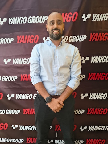 Mark Bitton, gerente general de Yango en Colombia explica qué falta para la llegada de los taxis autónomos - crédito Santiago Neira/Infobae