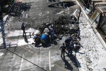 Bomberos apagaron el fuego tras