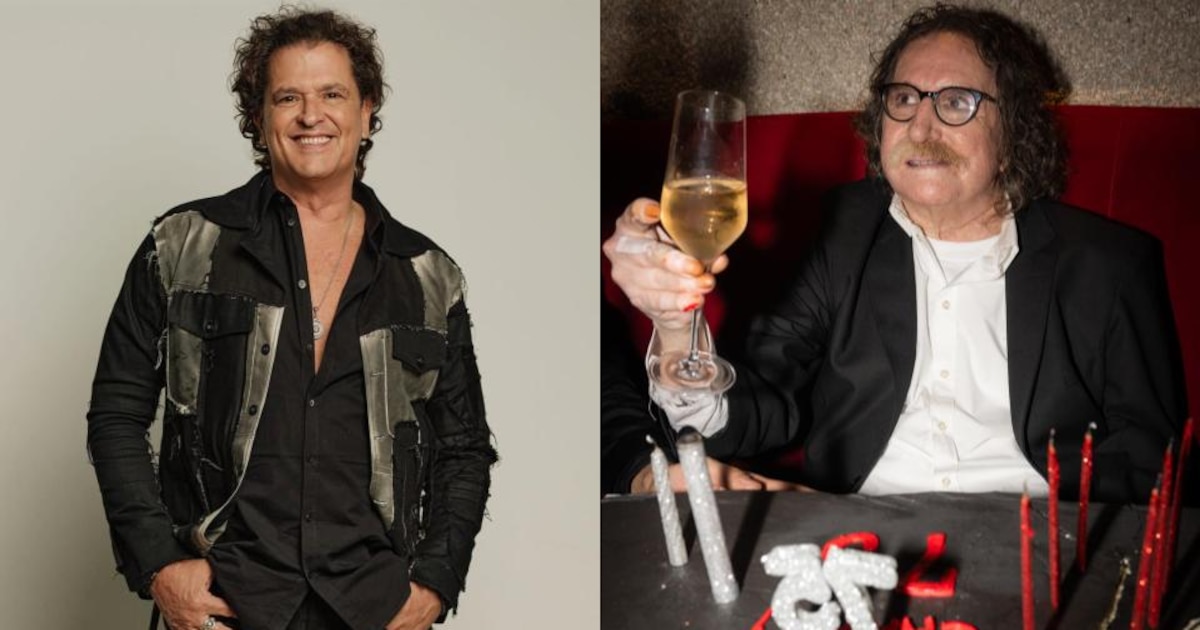 Photo : Infobae Charly García célèbre ses 75 ans à Buenos Aires