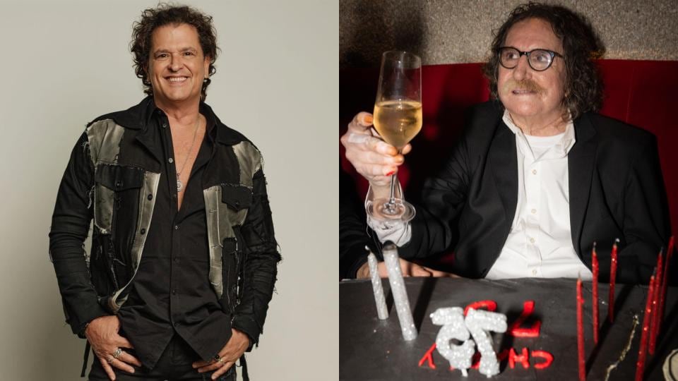 Carlos Vives se hizo viral por su aparición en el cumpleaños de Charly García: en redes sociales lo tacharon de “insoportable”