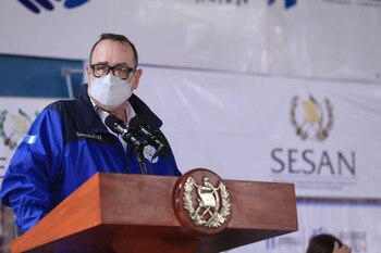 21/07/2020 Alejandro Giammattei con mascarilla
POLITICA