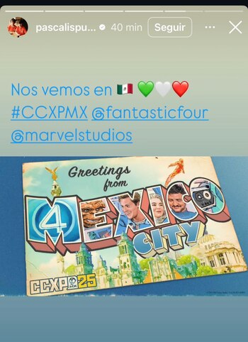 El actor chileno confirmó su