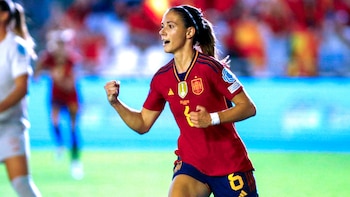 Aitana Bonmatí, Jennifer Hermoso y