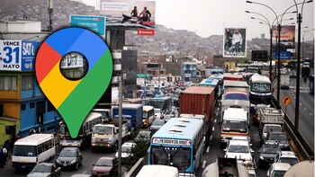 Con la aplicación de mapas