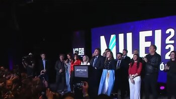 Javier Milei habló pasadas las