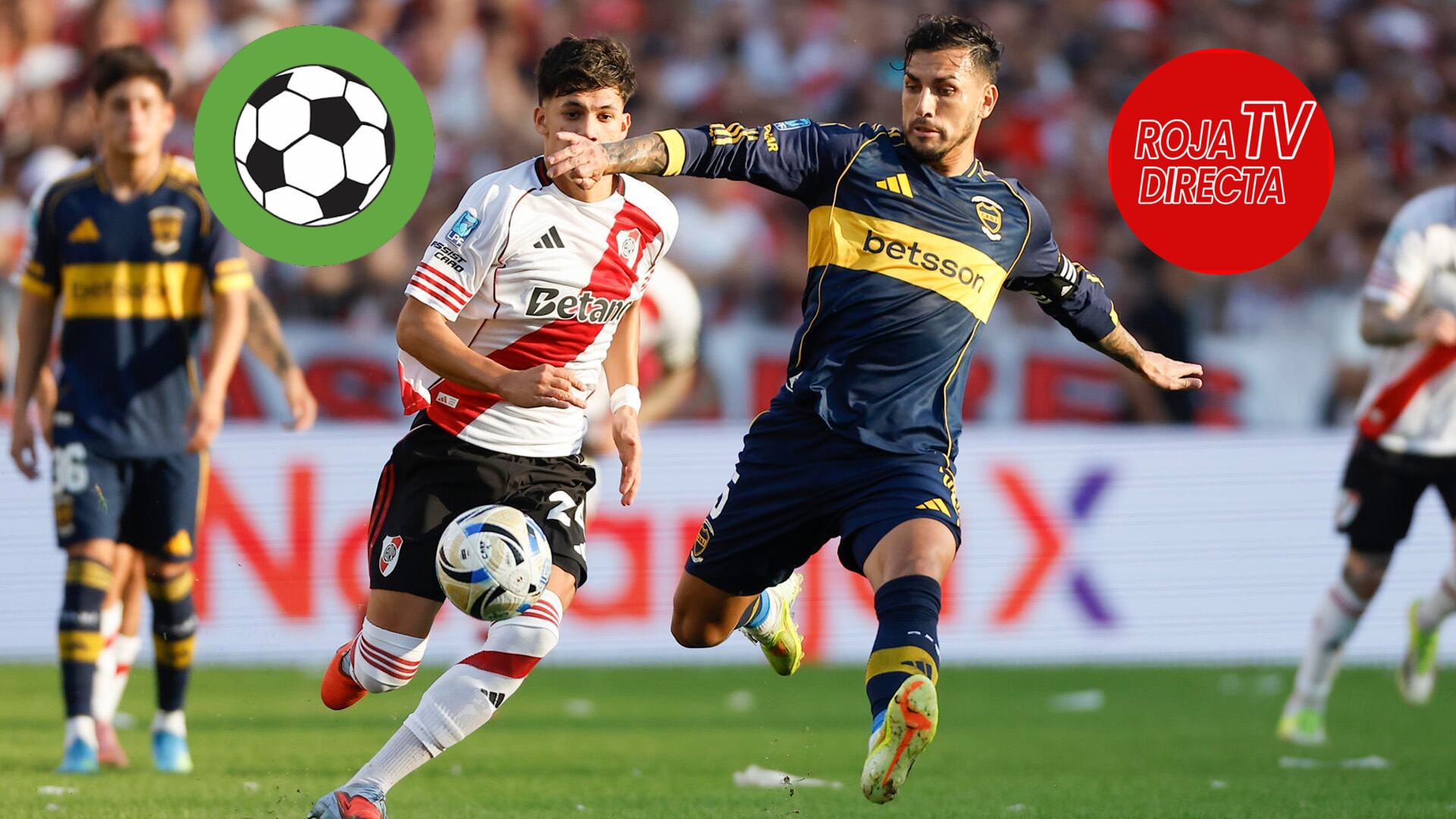 La Liga argentina es una de las más vistas en Latinoamérica. (Fotocomposición Infobae)
