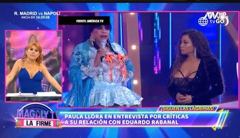 Magaly TV La Firme , 28 de noviembre. (Magaly TV La Firme)