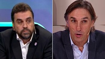 Nicolás Distasio y Rolando Schiavi