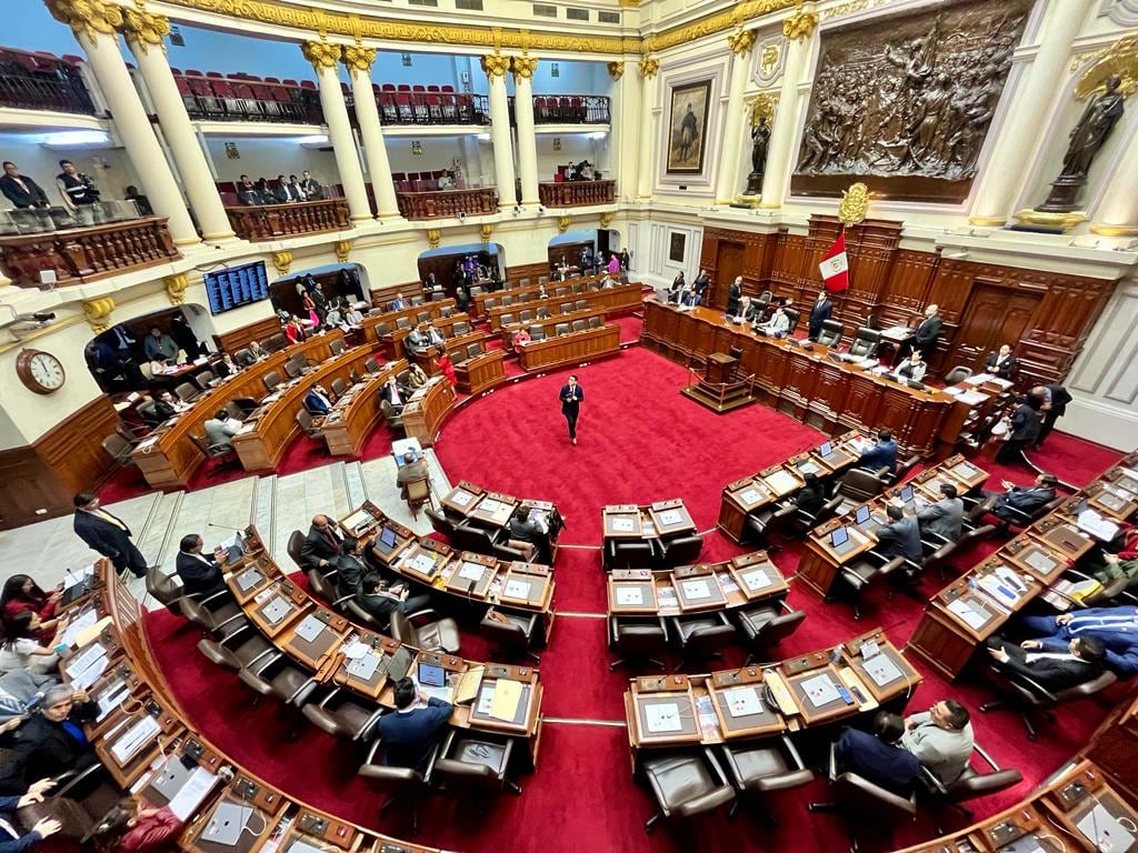 El Pleno del Congreso.