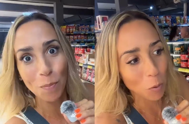 Es argentina, vive en uno de los destinos más buscados de Brasil y sorprendió al mostrar los precios del supermercado
