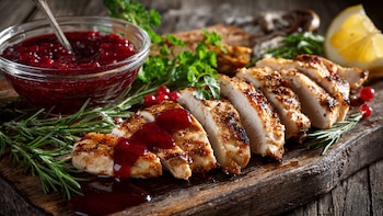 Pollo a la parrilla con