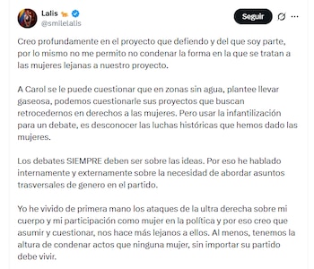 - crédito X