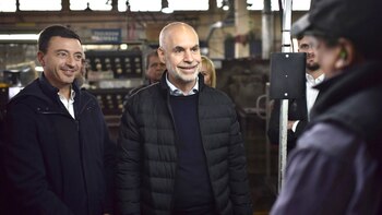 Horacio Rodríguez Larreta viajó a