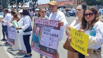 manifestación Jalisco empresarios desaparecidos 15 de agosto
