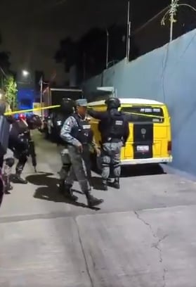 El ataque fue perpetrado por sicarios que se hicieron pasar por policías Foto: @MLopezSanMartin