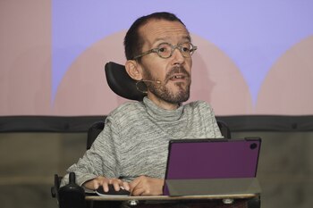 El portavoz de Unidas Podemos