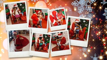 Los abrazos más esperados (@papa_noel_jorquera)