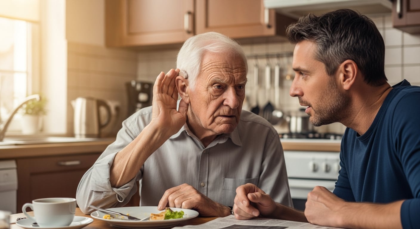Pedir repetidamente la repetición de frases evidencia problemas auditivos que suelen detectarse en conversaciones grupales (Imagen Ilustrativa Infobae)