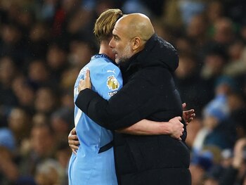 Kevin De Bruyne fue titular y capitán en la victoria del Manchester City contra el Nottingham Forest. Jugó un total de 74 minutos (REUTERS/Molly Darlington)