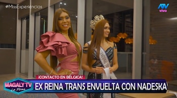 Da Miss Peru Trans a uma investigação da Interpol: o difícil caso de Celeste Rivasplata. Captação: Magaly TV La Firme.