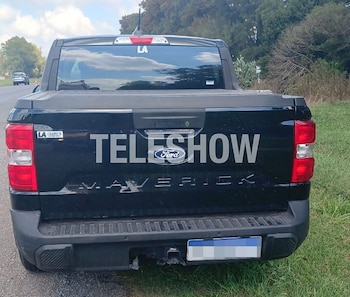 Babry Franco chocó con el Tesla