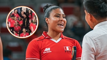 El premio de Brenda Lobatón dejó un emotivo momento en el Dibós: así reaccionaron sus compañeras tras su galardón