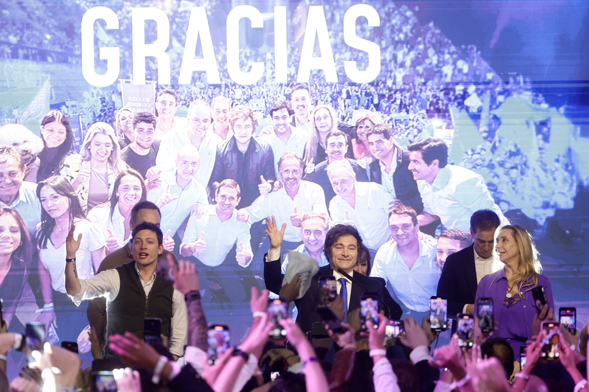 La primera plana del Gobierno luego de ganar las elecciones de octubre