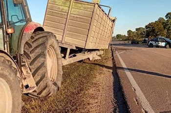 El siniestro fatal ocurrió cerca de las 8:45 de la mañana cuando el inspector Suárez regresaba a Colonia Aldao tras prestar servicio el fin de semana