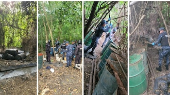 La colaboración entre diferentes fuerzas evitó que sustancias tóxicas llegaran a los hogares dominicanos (Foto cortesía Policía Nacional)