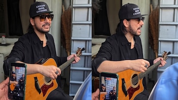 Beto Cuevas canta tras sismo en CDMX y convierte evacuación en momento viral