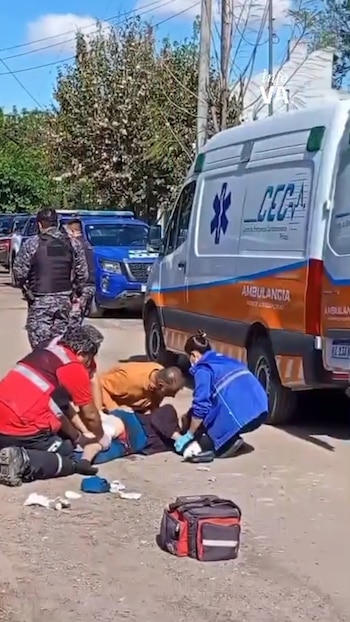 Un pitbull atacó a una jubilada, la dejó en grave estado y los vecinos lo apuñalaron para frenarlo