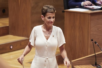 María Chivite no logra la