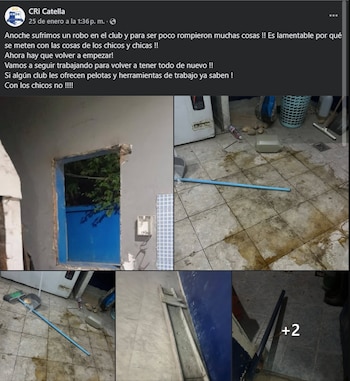 El club quedó con la