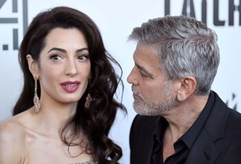 George Clooney y Amal Alamuddin