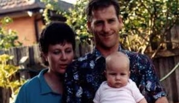 Kathleen Folbigg con su esposo