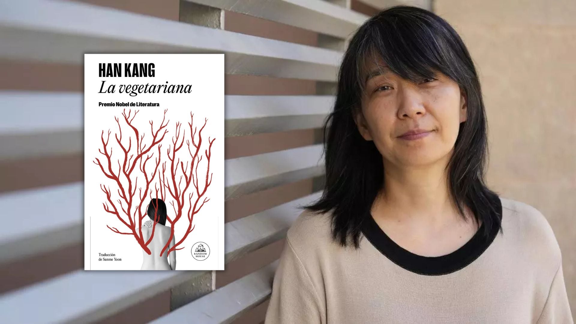 ¿Cuál fue el libro más pedido de Han Kang en Perú, tras el premio Nobel? - Crédito Composición Infobae/EFE/Alejandro García