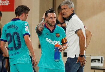 Quique Setién se refirió a