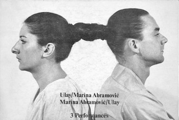Marina Abramovic y Ulay, libro