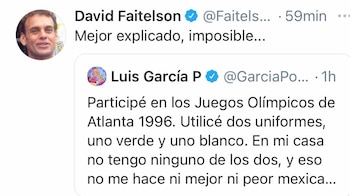 Luis García también se pronunció