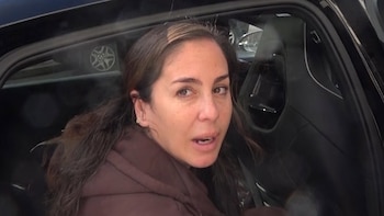 Anabel Pantoja, muy emocionada y