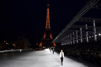 El desfile de Saint Laurent