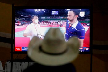 Un hombre fue registrado al